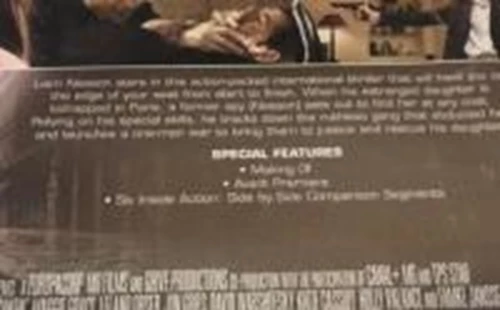 Taken DVD Thriller (2009) Liam Neeson Quality Guaranteed Reuse Reduce Recycle