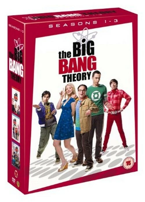 The Big Bang Theory Season 1-3 DVD Comedy (2010) Johnny Galecki Amazing Value