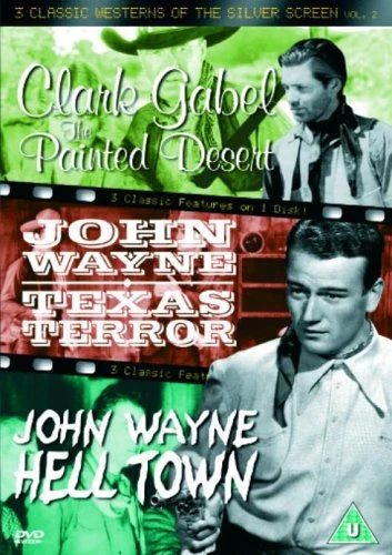 The Painted Desert / Hell Town / Texas Terror DVD Westerns (2005) John Wayne New