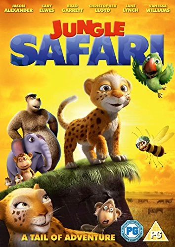 Jungle Safari DVD (2014) Christopher Lloyd New Quality Guaranteed Amazing Value