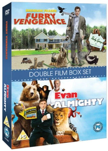 Double: Furry Vengeance / Evan Almighty DVD Comedy (2011) Brendan Fraser