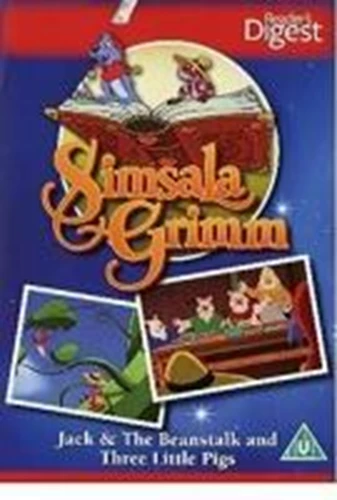 Simsala Grimm. Jack & the beanstalk and Three little pigs. DVD (1986) New