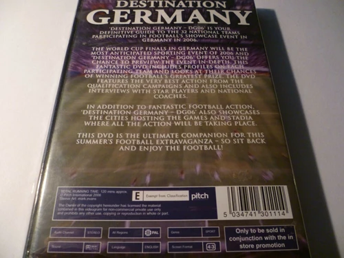 Destination Germany The Road To The 2006 Finals DVD Sports (2006) New