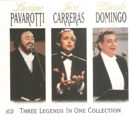Pavarotti, Domingo, Carreras - Three Legends in One Collection CD (2000) New