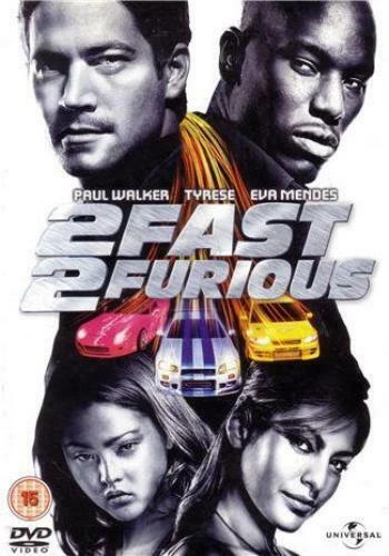 2 Fast 2 Furious DVD (2000) Paul Walker Quality Guaranteed Reuse Reduce Recycle