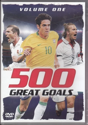 500 Great Goals Volume One DVD (1986) Quality Guaranteed Reuse Reduce Recycle