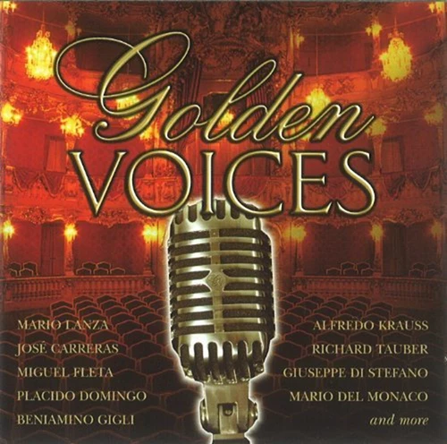 Various - Golden Voices CD (2018) Audio Quality Guaranteed Reuse Reduce Recycle