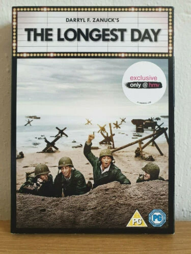 The Longest Day DVD Action & Adventure John Wayne Quality Guaranteed
