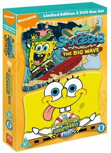 Spongebob Squarepants: The Movie/Spongebob And The Big Wave DVD (2009)