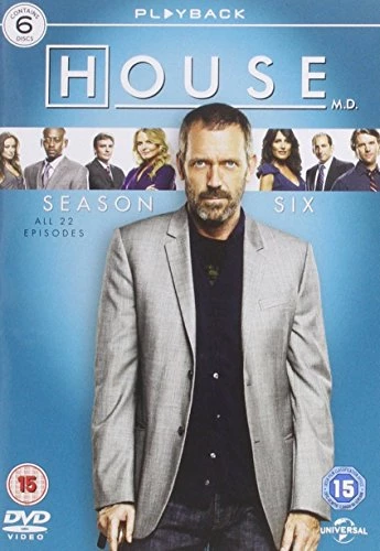House - Season 6 DVD Drama (2010) Hugh Laurie Quality Guaranteed Amazing Value