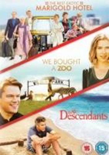 TheBestExoticMarigoldHotel/WeBoughtaZoo/TheDescendants DVD Comedy (2014)