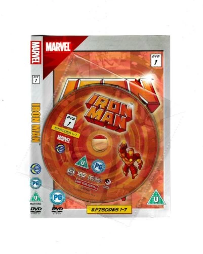 Marvel Iron Man DVD 1 Episodes 1-7 DVD Animation and Anime (2011) New