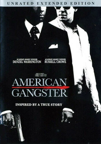 American Gangster DVD Thriller & Mystery (2007) Quality Guaranteed Amazing Value