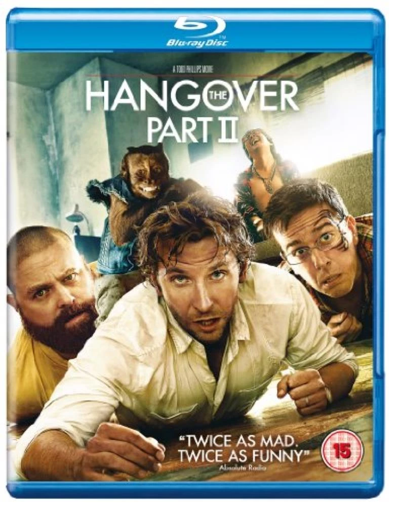 The Hangover Part II Blu-ray (2011) Bradley Cooper Quality Guaranteed
