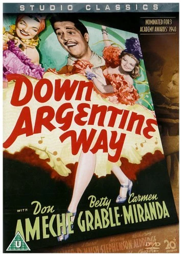 Down Argentine Way DVD Drama (2006) Don Ameche Quality Guaranteed Amazing Value