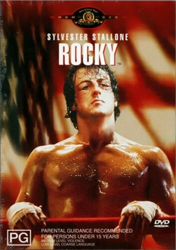 Rocky DVD Drama Sylvester Stallone Quality Guaranteed Reuse Reduce Recycle