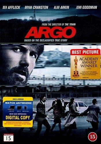 Argo DVD Quality Guaranteed Reuse Reduce Recycle Amazing Value