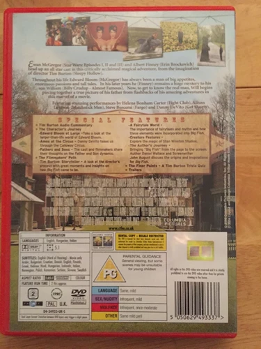 Big Fish DVD Children's & Family (2003) Albert Finney Quality Guaranteed