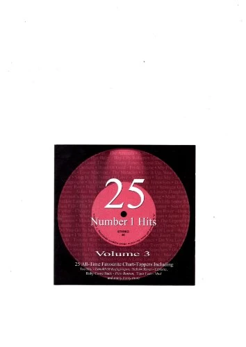 Various artists - 25 Number 1 Hits Vol 3 CD (2001) Audio Quality Guaranteed
