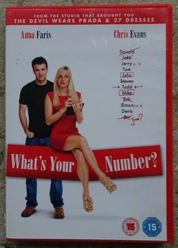 WHAT'S YOUR NUMBER? DVD Comedy (2012) Quality Guaranteed Reuse Reduce Recycle