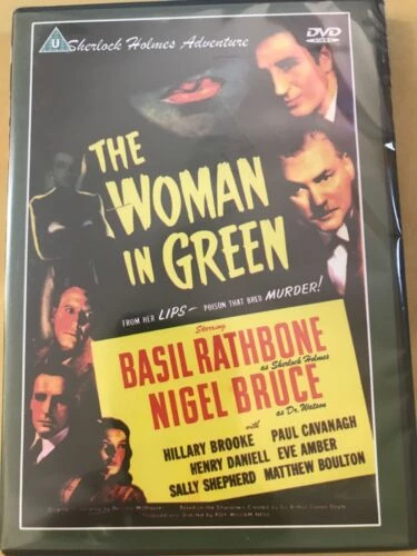 Sherlock Holmes - The Woman In Green DVD Basil Rathbone Quality Guaranteed