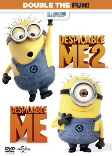 Despicable Me / Despicable Me 2 DVD Children (2013) Steve Carell Amazing Value