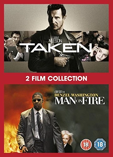 Taken / Man On Fire DVD Action & Adventure (2010) Liam Neeson New Amazing Value