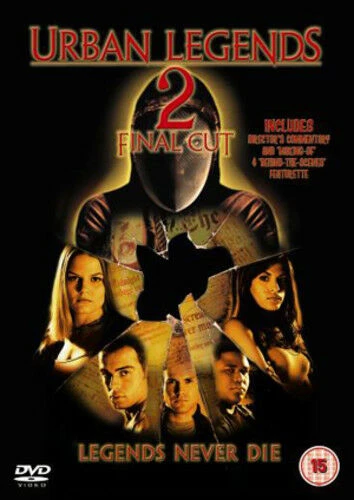 Urban Legends 2 - Final Cut DVD Horror (2004) Jennifer Morrison Amazing Value