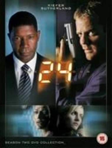 24: Season Two 2 DVD Thriller (2003) Kiefer Sutherland Quality Guaranteed