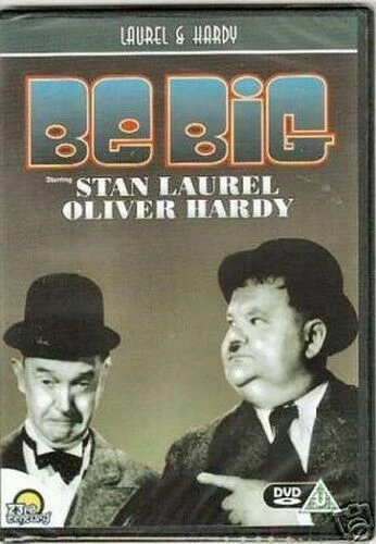 Be Big! DVD Comedy Laurel and Hardy New Quality Guaranteed Reuse Reduce Recycle