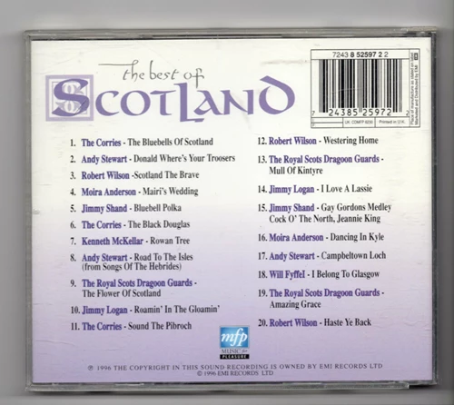 Various - Best Of Scotland CD (1996) Audio Quality Guaranteed Amazing Value