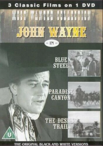 John Wayne In -Paradise Canyon / Desert Trail / Blue Steel DVD Westerns (2003)