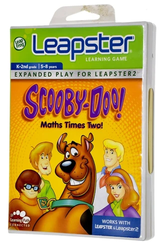 Scooby-Doo! Maths Times Two! (Leapster 2 2010) Video Game Quality Guaranteed