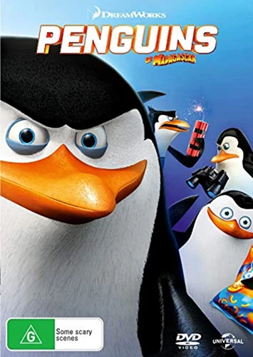 Penguins Of Madagascar: The Movie DVD Animated (2015) John Malkovich New