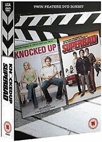 Superbad/Knocked Up DVD Jonah Hill Quality Guaranteed Reuse Reduce Recycle