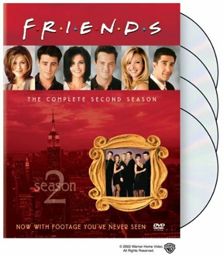Friends: Complete Second Season DVD Quality Guaranteed Reuse Reduce Recycle