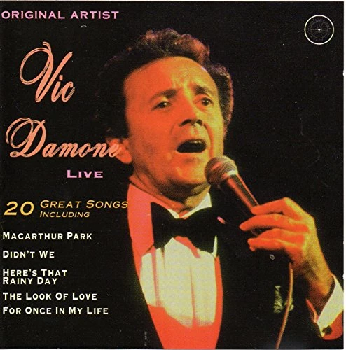 Vic Damone - Live CD (1994) Audio Quality Guaranteed Reuse Reduce Recycle