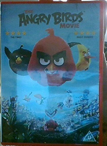 The Angry Birds DVD Children (2016) Quality Guaranteed Reuse Reduce Recycle