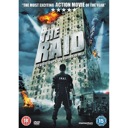 The Raid - 20 Elite Cops. 30 Floors of Hell DVD (2012) Quality Guaranteed