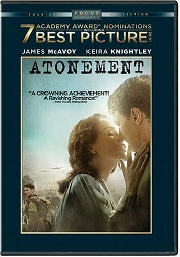 Atonement DVD Romantic/Drama (2008) James McAvoy/ Keira Knightley Amazing Value