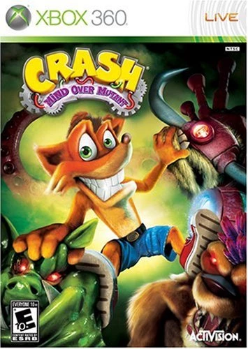 Crash: Mind Over Mutant (Xbox 360 2008) Video Game Quality Guaranteed