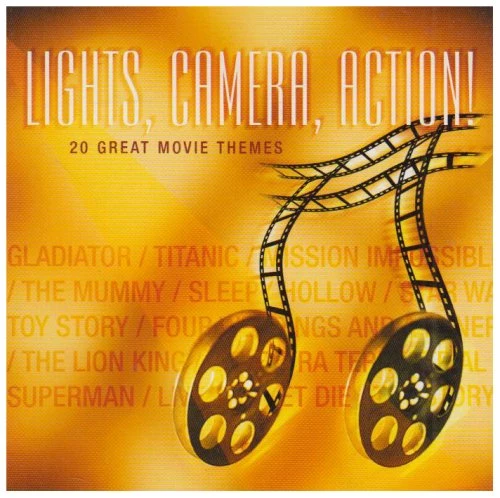 Various Artists - Lights, Camera, Action!: 20 GREAT MOVIE THEMES CD (2001) Audio