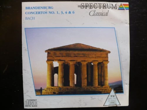 BACH - Brandenburg Concertos No.1,3,4 & 6.Bach CD (1988) Audio Amazing Value