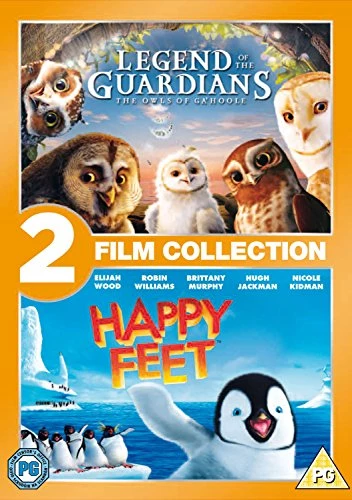 Legend of the Guardians/Happy Feet Double Pack DVD Children (2012) Amazing Value