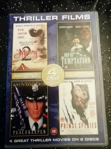 4 Thriller Films DVD Thriller  (2002) Randy Quaid New Quality Guaranteed