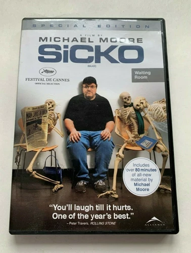 Sicko DVD Comedy (2007) Michael Moore New Quality Guaranteed Amazing Value