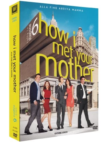 How I Met Your Mother Stg.6 DVD video_V (2012) Josh Radnor Quality Guaranteed