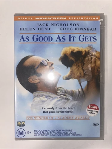 As Good As It Gets DVD Drama (1999) New Quality Guaranteed Reuse Reduce Recycle
