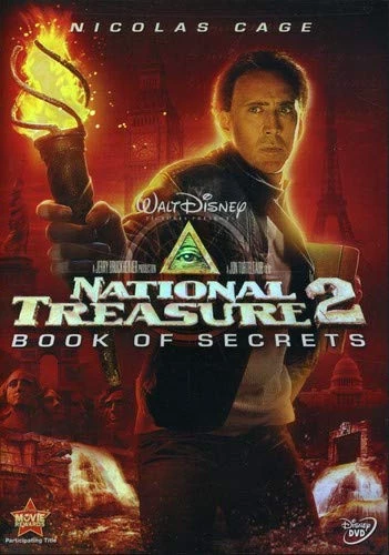 National Treasure 2: Book of Secrets DVD Action/Adventure Nicolas Cage