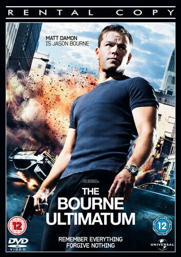Bourne Ultimatum DVD Action & Adventure (2007) Matt Damon Quality Guaranteed